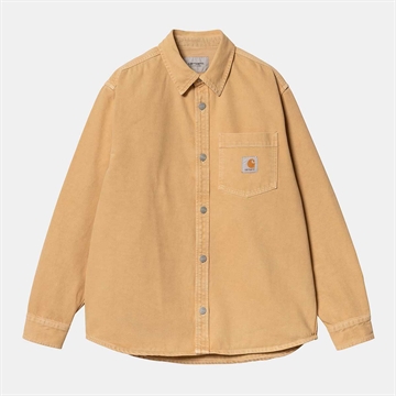 Carhartt WIP Shirt Jacket George Bourbon Stone Dyed